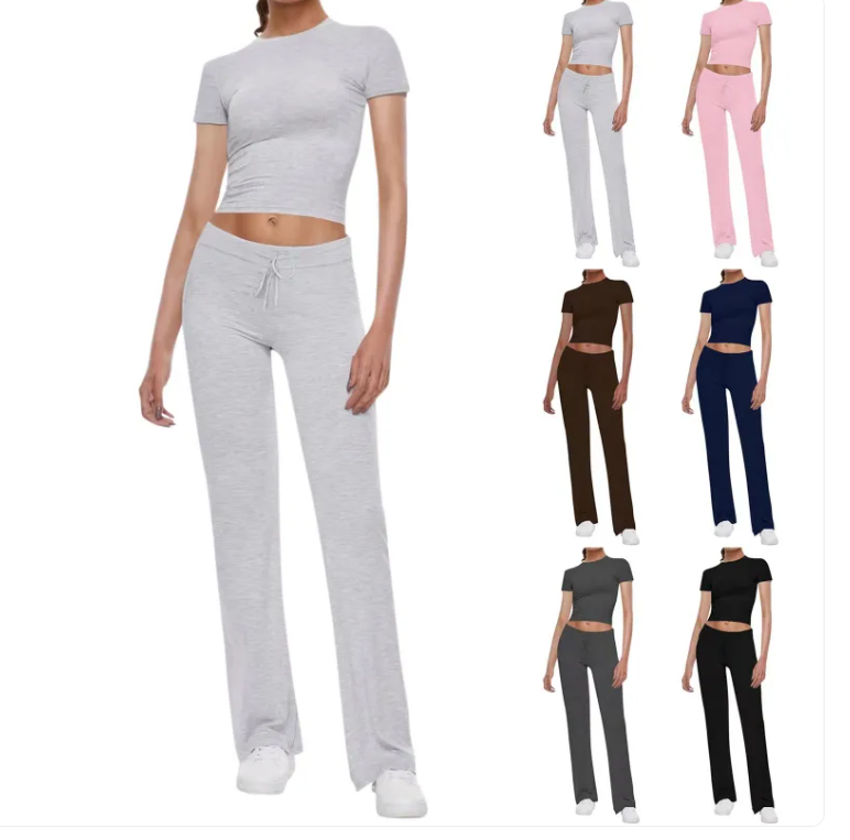 Chic Crop Pant & Top Set
