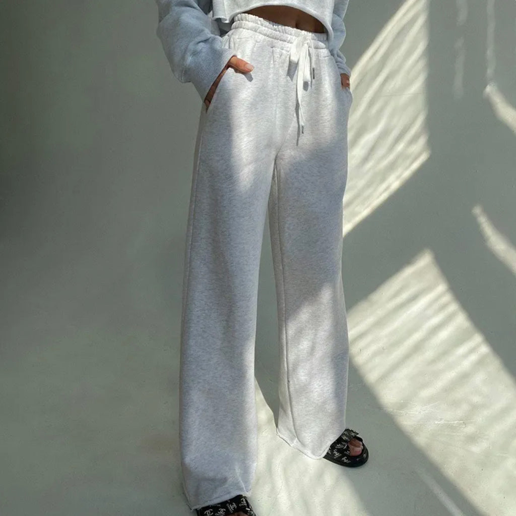 Chic Comfort Wide-Leg Trousers