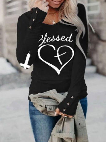 Autumn Trumpet Sleeve Women's Tee