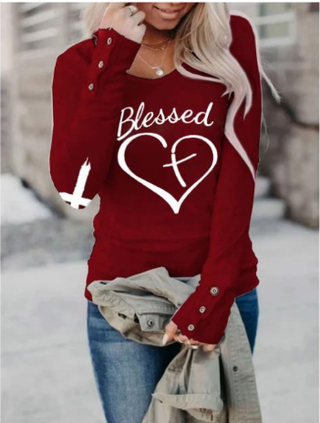 Autumn Trumpet Sleeve Women's Tee