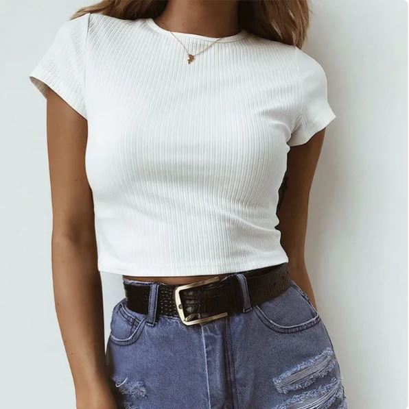 Classic Cotton Knit Tee - Short Sleeve