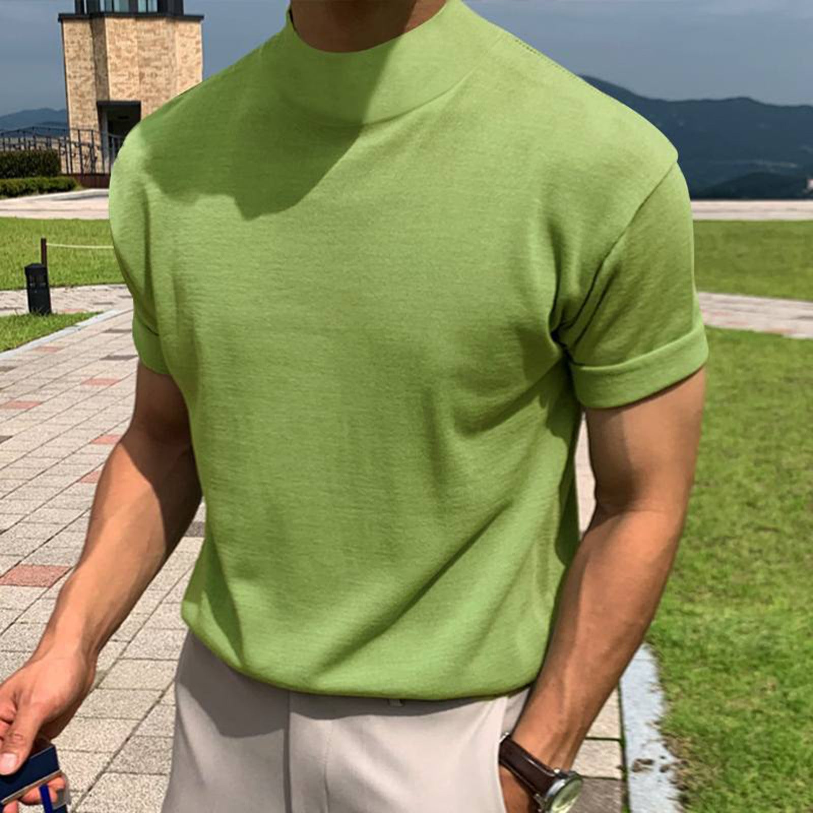 2023 Summer New Men's Korean Style T-Shirt