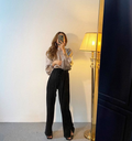 Fall Chic Backless Long Sleeve Tee